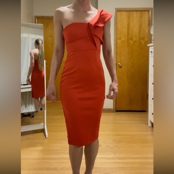 Red Party Dress - Picture 9 of 12